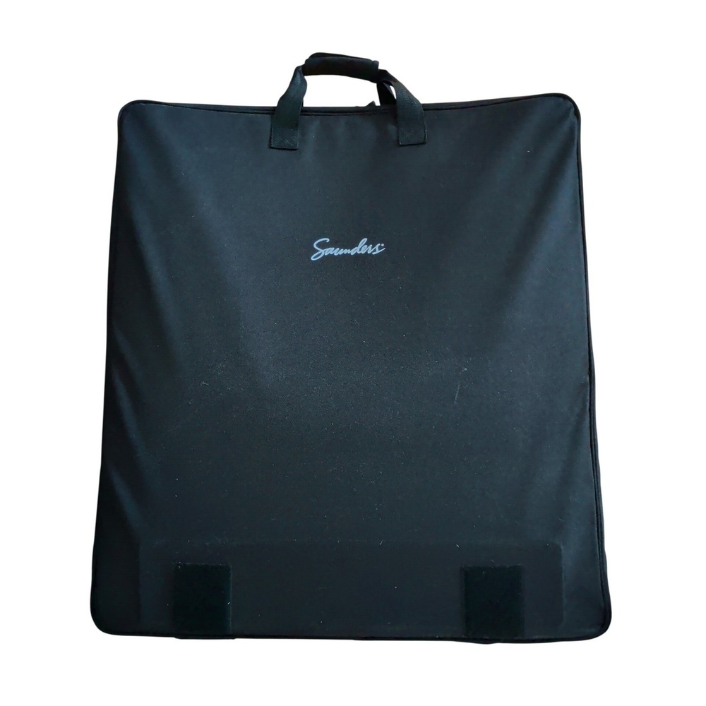 Saunders Lumbar Traction Device Hand Pump Travel Case Portable Decompression